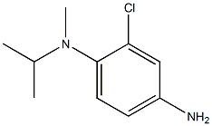 N-(4-amino-2-chlorophenyl)-N-isopropyl-N-methylamine 结构式