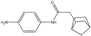 N-(4-aminophenyl)-2-{bicyclo[2.2.1]heptan-2-yl}acetamide 结构式