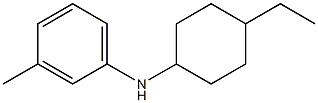 N-(4-ethylcyclohexyl)-3-methylaniline 结构式