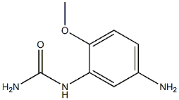 N-(5-amino-2-methoxyphenyl)urea 结构式