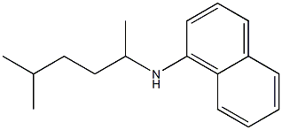 N-(5-methylhexan-2-yl)naphthalen-1-amine 结构式