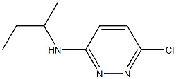 N-(butan-2-yl)-6-chloropyridazin-3-amine 结构式