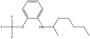 N-(heptan-2-yl)-2-(trifluoromethoxy)aniline 结构式