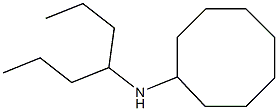 N-(heptan-4-yl)cyclooctanamine 结构式