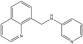 N-(quinolin-8-ylmethyl)pyridin-3-amine 结构式