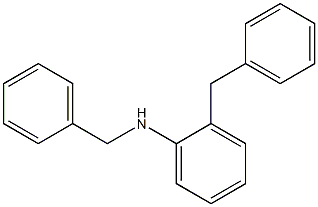 N,2-dibenzylaniline 结构式