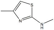 N,4-dimethyl-1,3-thiazol-2-amine 结构式