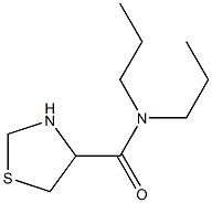 N,N-dipropyl-1,3-thiazolidine-4-carboxamide 结构式