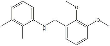 N-[(2,3-dimethoxyphenyl)methyl]-2,3-dimethylaniline 结构式