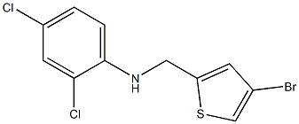 N-[(4-bromothiophen-2-yl)methyl]-2,4-dichloroaniline 结构式