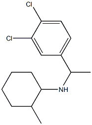 N-[1-(3,4-dichlorophenyl)ethyl]-2-methylcyclohexan-1-amine 结构式