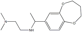 N'-[1-(3,4-dihydro-2H-1,5-benzodioxepin-7-yl)ethyl]-N,N-dimethylethane-1,2-diamine 结构式