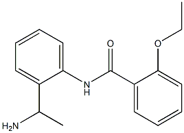 N-[2-(1-aminoethyl)phenyl]-2-ethoxybenzamide 结构式