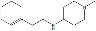 N-[2-(cyclohex-1-en-1-yl)ethyl]-1-methylpiperidin-4-amine 结构式