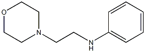 N-[2-(morpholin-4-yl)ethyl]aniline 结构式