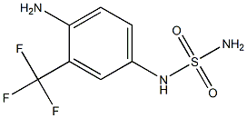 N-[4-amino-3-(trifluoromethyl)phenyl]sulfamide 结构式