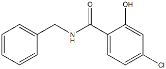 N-benzyl-4-chloro-2-hydroxybenzamide 结构式