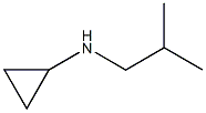 N-cyclopropyl-N-isobutylamine 结构式
