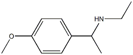 N-ethyl-N-[1-(4-methoxyphenyl)ethyl]amine 结构式