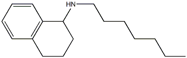 N-heptyl-1,2,3,4-tetrahydronaphthalen-1-amine 结构式