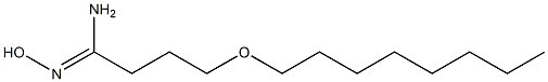 N'-hydroxy-4-(octyloxy)butanimidamide 结构式