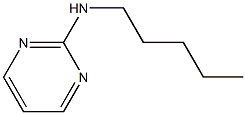 N-pentylpyrimidin-2-amine 结构式