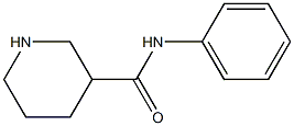 N-phenylpiperidine-3-carboxamide 结构式