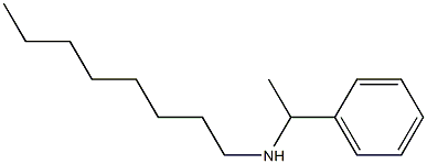 octyl(1-phenylethyl)amine 结构式