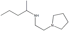 pentan-2-yl[2-(pyrrolidin-1-yl)ethyl]amine 结构式