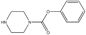 phenyl piperazine-1-carboxylate 结构式