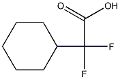 Cyclohexyl-difluoroacetic acid 结构式