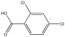 2,4-DICHLOROBENZOIC ACID extrapure 结构式