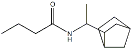 N-(1-bicyclo[2.2.1]hept-2-ylethyl)butanamide 结构式