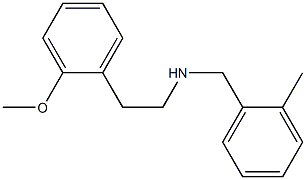 2-(2-methoxyphenyl)-N-(2-methylbenzyl)ethanamine 结构式