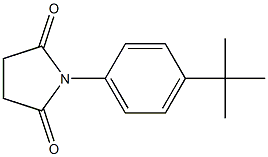 1-(4-tert-butylphenyl)-2,5-pyrrolidinedione 结构式