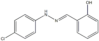 2-hydroxybenzaldehyde (4-chlorophenyl)hydrazone 结构式