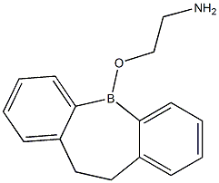 2-(10,11-dihydro-5H-dibenzo[b,f]borepin-5-yloxy)ethylamine 结构式