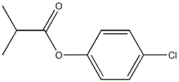 4-chlorophenyl 2-methylpropanoate 结构式