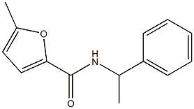 5-methyl-N-(1-phenylethyl)-2-furamide 结构式