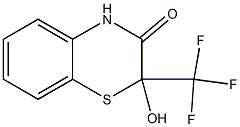 2-hydroxy-2-(trifluoromethyl)-2H-1,4-benzothiazin-3(4H)-one 结构式