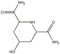 4-hydroxy-2,6-piperidinedicarboxamide 结构式
