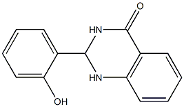 2-(2-hydroxyphenyl)-2,3-dihydro-4(1H)-quinazolinone 结构式