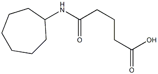 5-(cycloheptylamino)-5-oxopentanoic acid 结构式