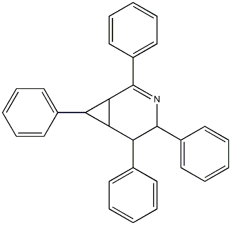 2,4,5,7-tetraphenyl-3-azabicyclo[4.1.0]hept-2-ene 结构式