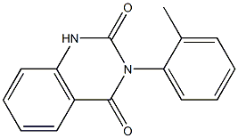 3-(2-methylphenyl)-2,4(1H,3H)-quinazolinedione 结构式