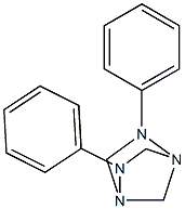 2,5-diphenyl-1,2,4,5-tetraazabicyclo[2.2.1]heptane 结构式