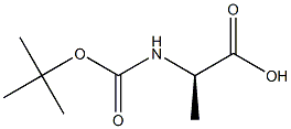 PAM 树脂酯化的 BOC-D-丙氨酸 结构式