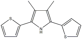 3,4-Dimethyl-2,5-dithienylpyrrole
 结构式