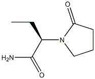 (alpha R)- alpha-Ethyl-2-oxo-1-pyrrolidine acetamide 结构式