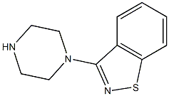 1-(1,2-benzisothiaazole-3-yl) piperazine 结构式